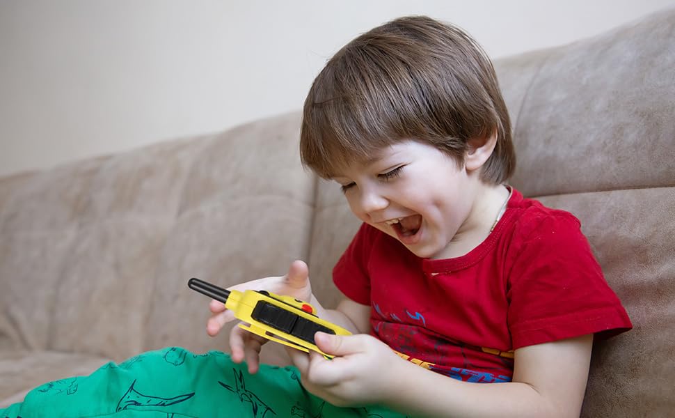 eKids Walkie Talkies for Kids, Static Free Indoor and Outdoor Toys for Kids