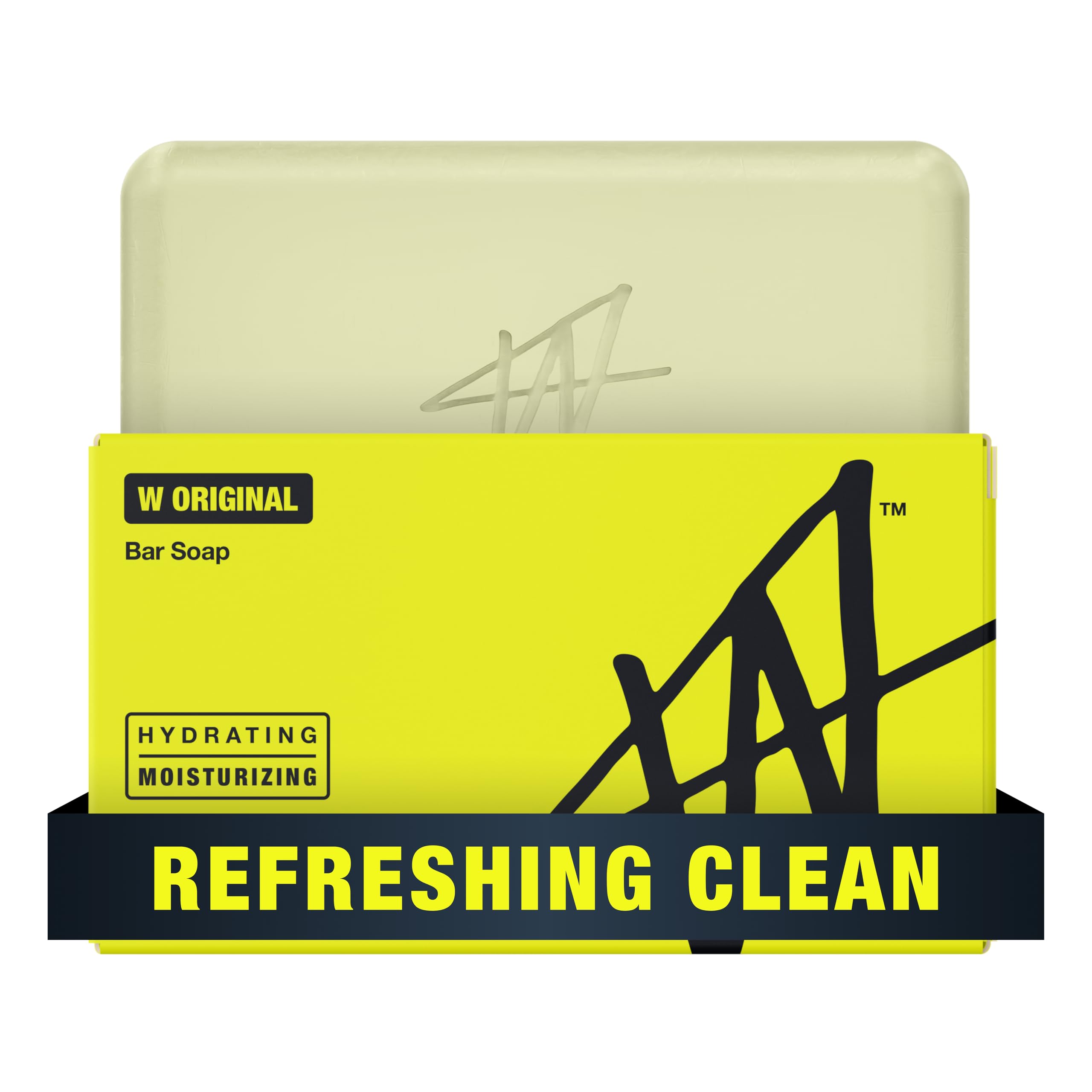 W By Jake Paul Bar Soap for Men, Hydrating, Moisturizing, Vitamin-Infused, 5 oz